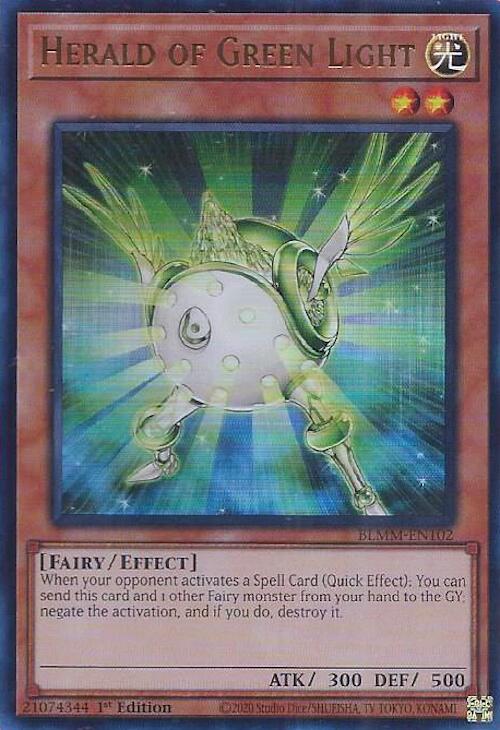 Herald of Green Light [BLMM-EN102] Ultra Rare | Galaxy Games LLC