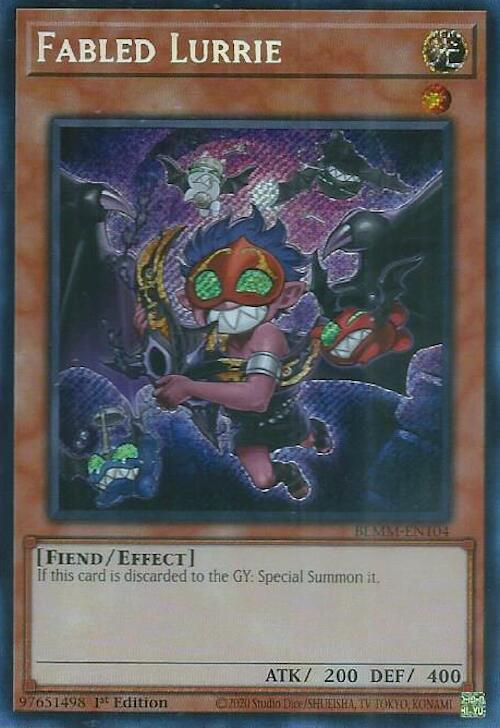 Fabled Lurrie [BLMM-EN104] Secret Rare | Galaxy Games LLC