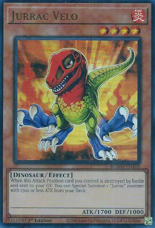 Jurrac Velo [BLMM-EN105] Ultra Rare | Galaxy Games LLC