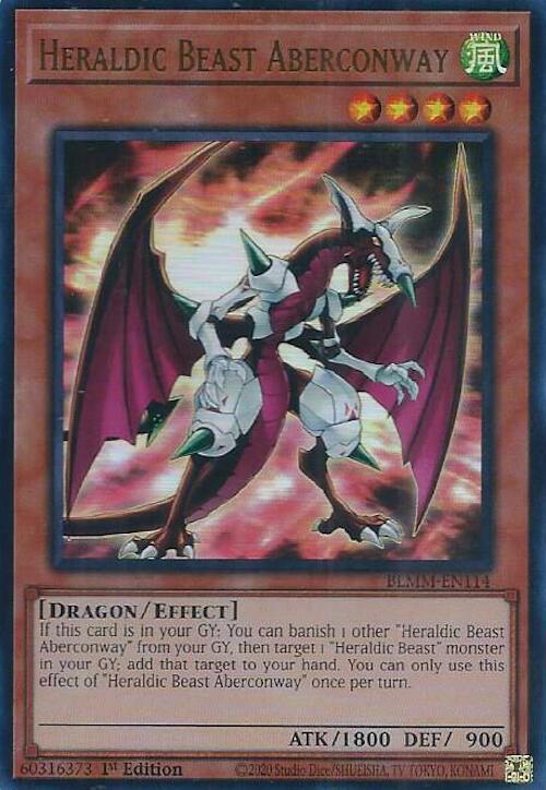 Heraldic Beast Aberconway [BLMM-EN114] Ultra Rare | Galaxy Games LLC