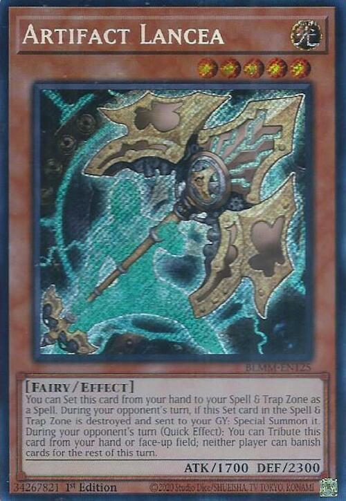 Artifact Lancea [BLMM-EN125] Secret Rare | Galaxy Games LLC