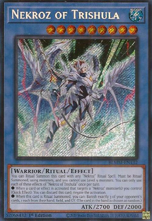 Nekroz of Trishula [BLMM-EN132] Secret Rare | Galaxy Games LLC