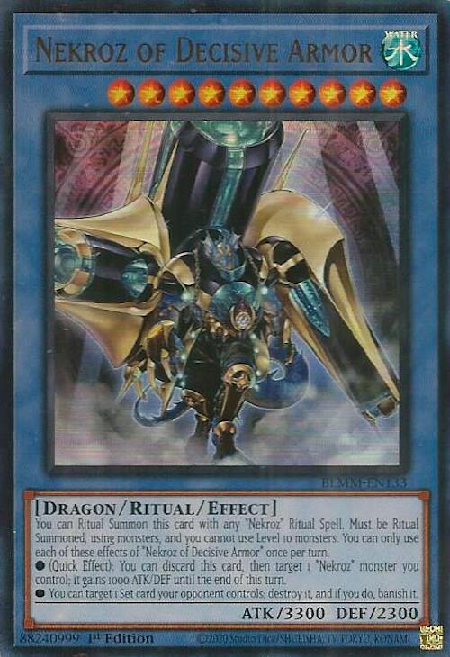 Nekroz of Decisive Armor [BLMM-EN133] Ultra Rare | Galaxy Games LLC