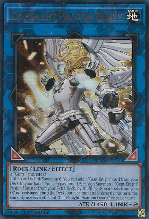 Gem-Knight Phantom Quartz [BLMM-EN156] Ultra Rare | Galaxy Games LLC