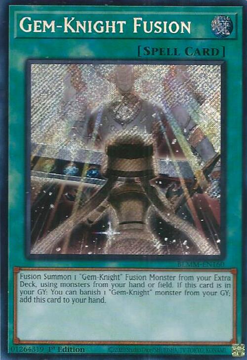 Gem-Knight Fusion [BLMM-EN160] Secret Rare | Galaxy Games LLC