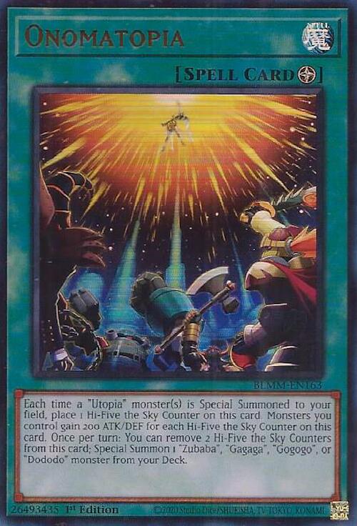 Onomatopia [BLMM-EN163] Ultra Rare | Galaxy Games LLC