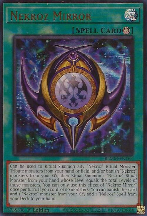 Nekroz Mirror [BLMM-EN165] Ultra Rare | Galaxy Games LLC