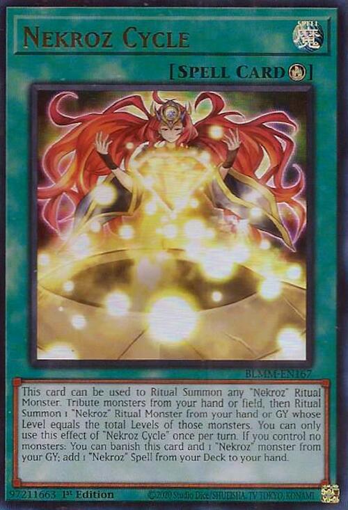 Nekroz Cycle [BLMM-EN167] Ultra Rare | Galaxy Games LLC