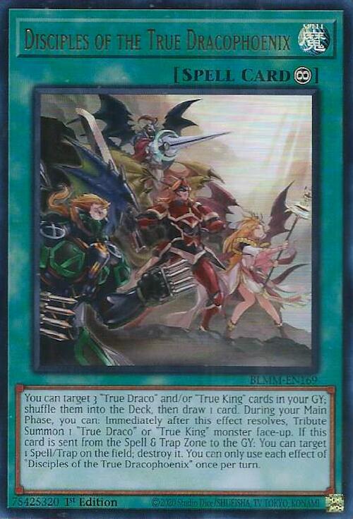 Disciples of the True Dracophoenix [BLMM-EN169] Ultra Rare | Galaxy Games LLC