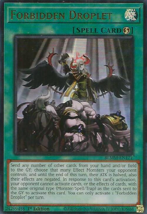 Forbidden Droplet [BLMM-EN171] Ultra Rare | Galaxy Games LLC