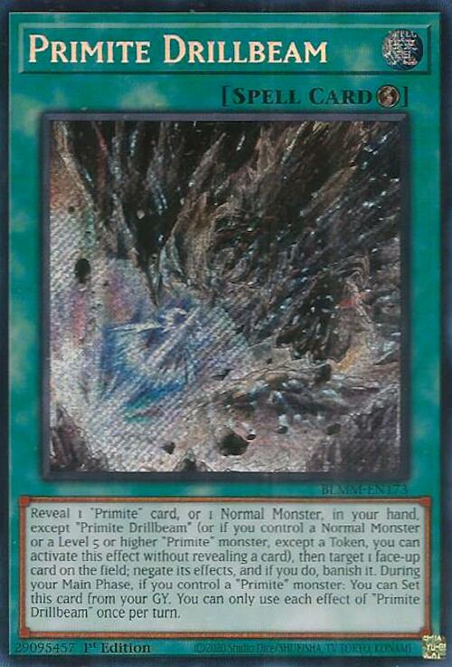 Primite Drillbeam [BLMM-EN173] Secret Rare | Galaxy Games LLC