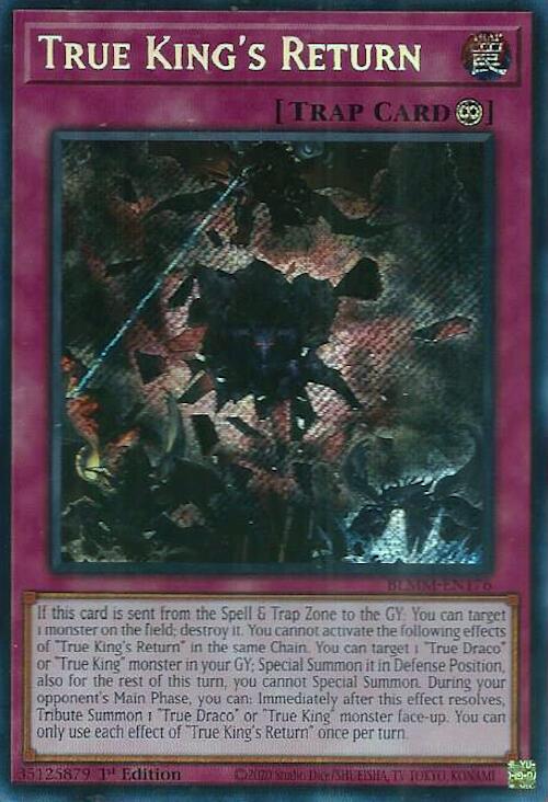 True King's Return [BLMM-EN176] Secret Rare | Galaxy Games LLC