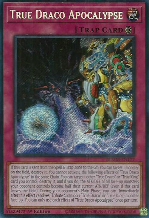 True Draco Apocalypse [BLMM-EN177] Secret Rare | Galaxy Games LLC
