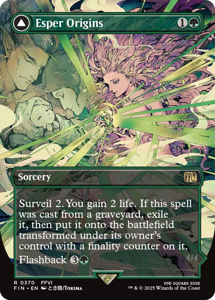 Esper Origins // Summon: Esper Maduin (Borderless) [FINAL FANTASY] | Galaxy Games LLC