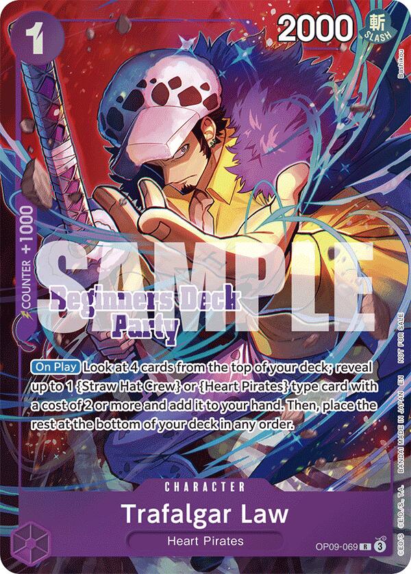 Trafalgar Law (ST-23 - ST-28 Beginners Deck Party) [Winner] [One Piece Promotion Cards] | Galaxy Games LLC