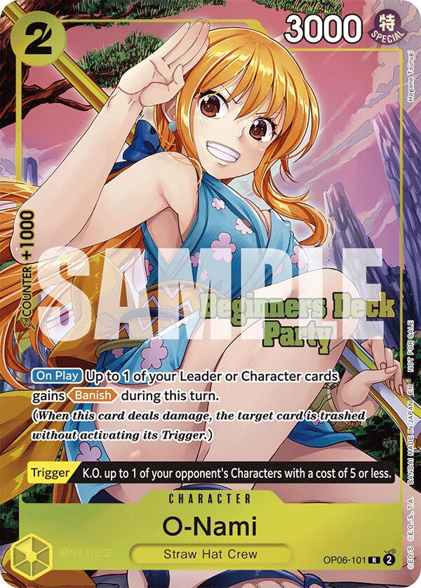 O-Nami (ST-23 - ST-28 Beginners Deck Party) [Winner] [One Piece Promotion Cards] | Galaxy Games LLC