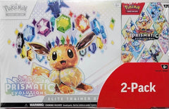 Costco Pokemon 2-Pack: Prismatic Evolutions Trainer Box and Booster Bundle | Galaxy Games LLC