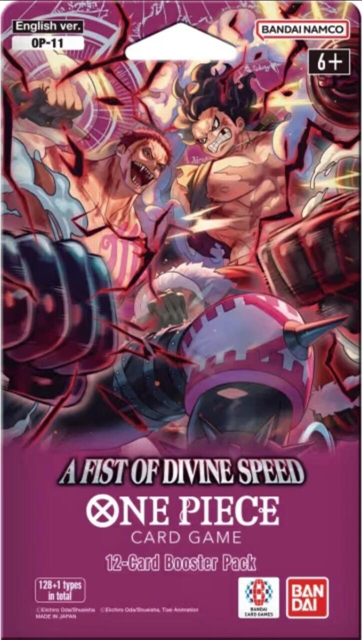 A Fist of Divine Speed - Sleeved Booster Pack | Galaxy Games LLC