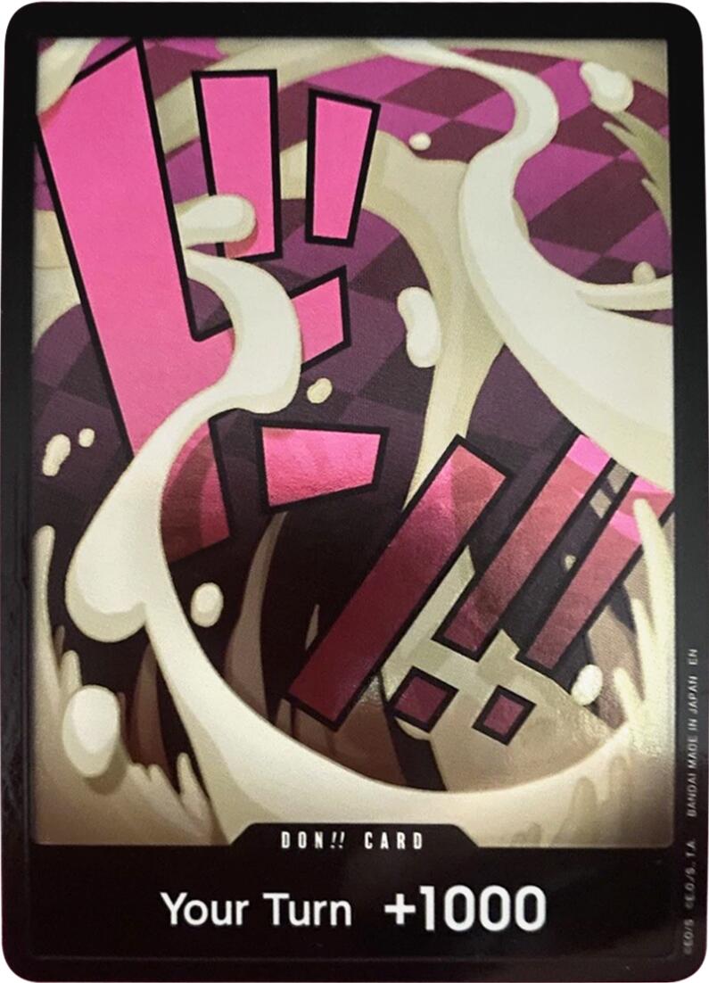 DON!! Card (Katakuri) (Double Pack Set Vol. 7) [A Fist of Divine Speed] | Galaxy Games LLC
