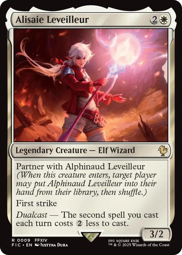Alisaie Leveilleur (Surge Foil) [FINAL FANTASY Commander] | Galaxy Games LLC