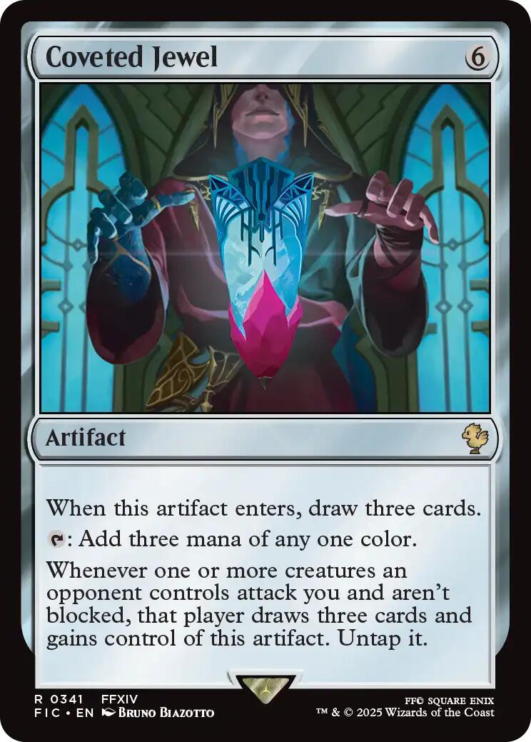 Coveted Jewel (Surge Foil) [FINAL FANTASY Commander] | Galaxy Games LLC