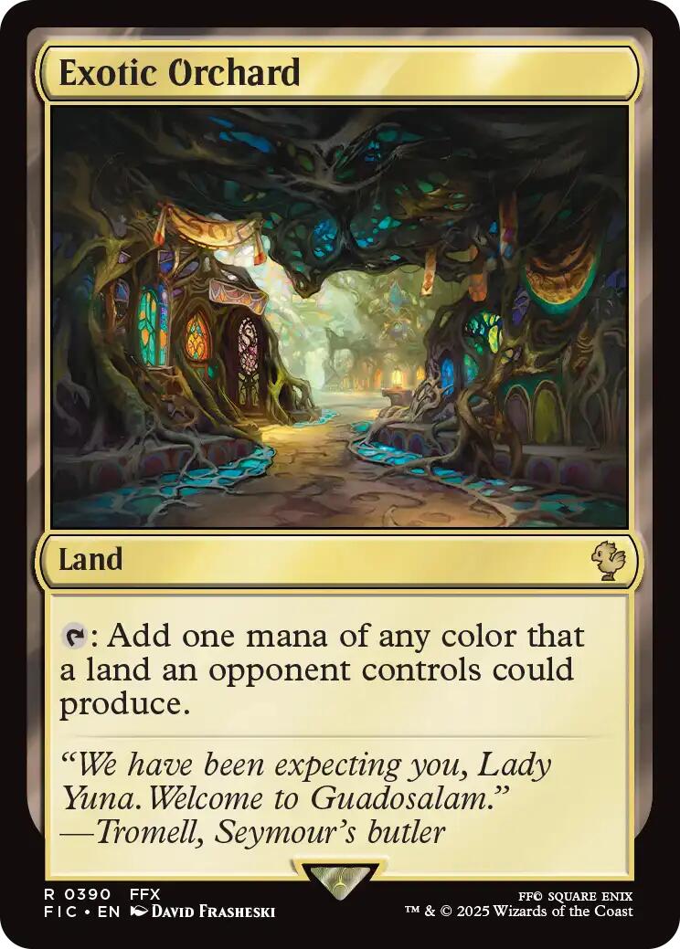 Exotic Orchard (Surge Foil) [FINAL FANTASY Commander] | Galaxy Games LLC
