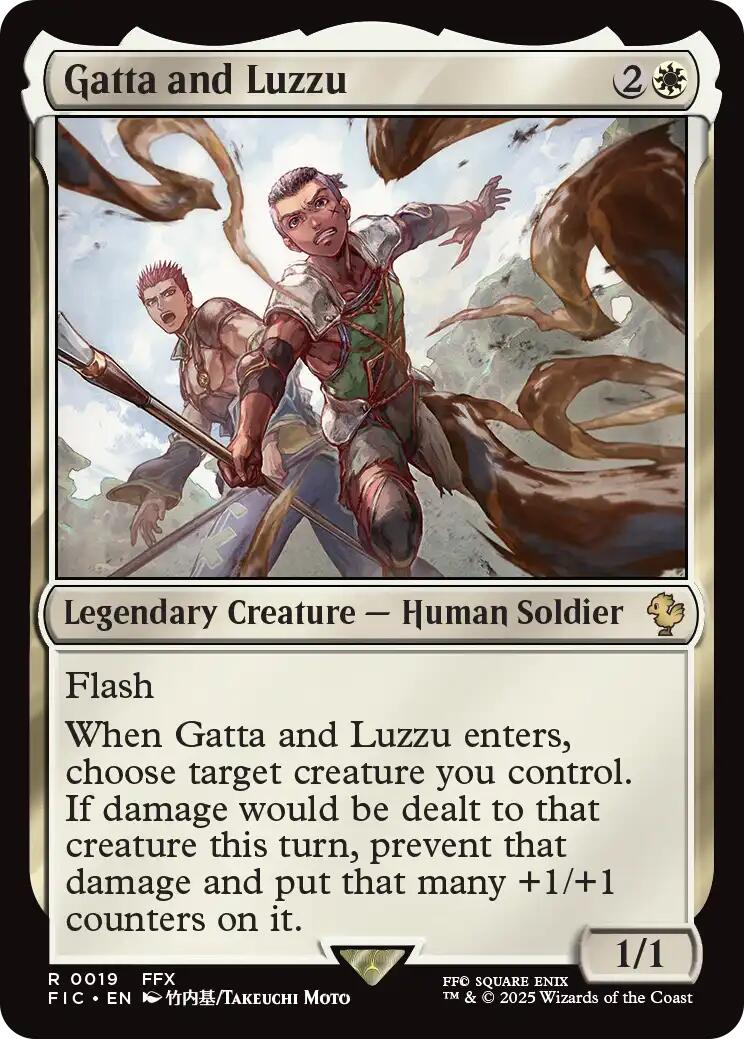 Gatta and Luzzu (Surge Foil) [FINAL FANTASY Commander] | Galaxy Games LLC