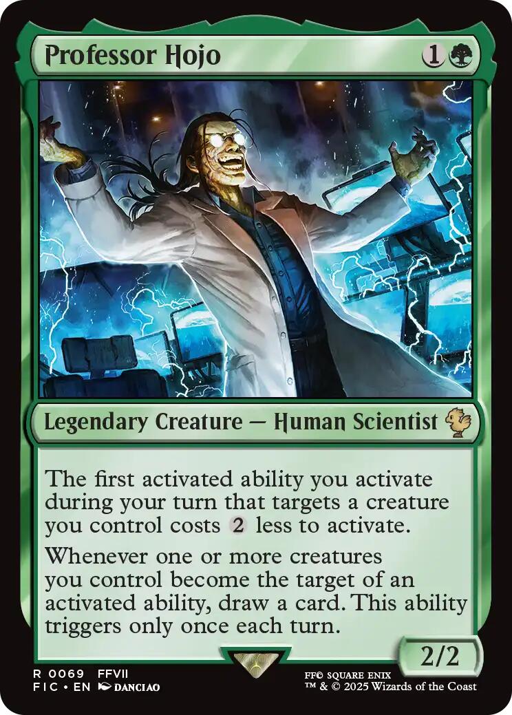 Professor Hojo (Surge Foil) [FINAL FANTASY Commander] | Galaxy Games LLC