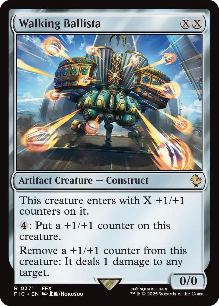 Walking Ballista (Surge Foil) [FINAL FANTASY Commander] | Galaxy Games LLC