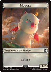 Moogle // Zombie Double-Sided Token [FINAL FANTASY Commander Tokens] | Galaxy Games LLC