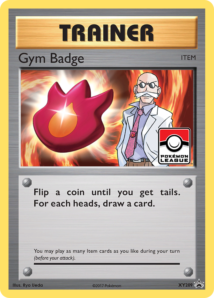 Gym Badge (XY209) (Blaine) [XY: Black Star Promos] | Galaxy Games LLC