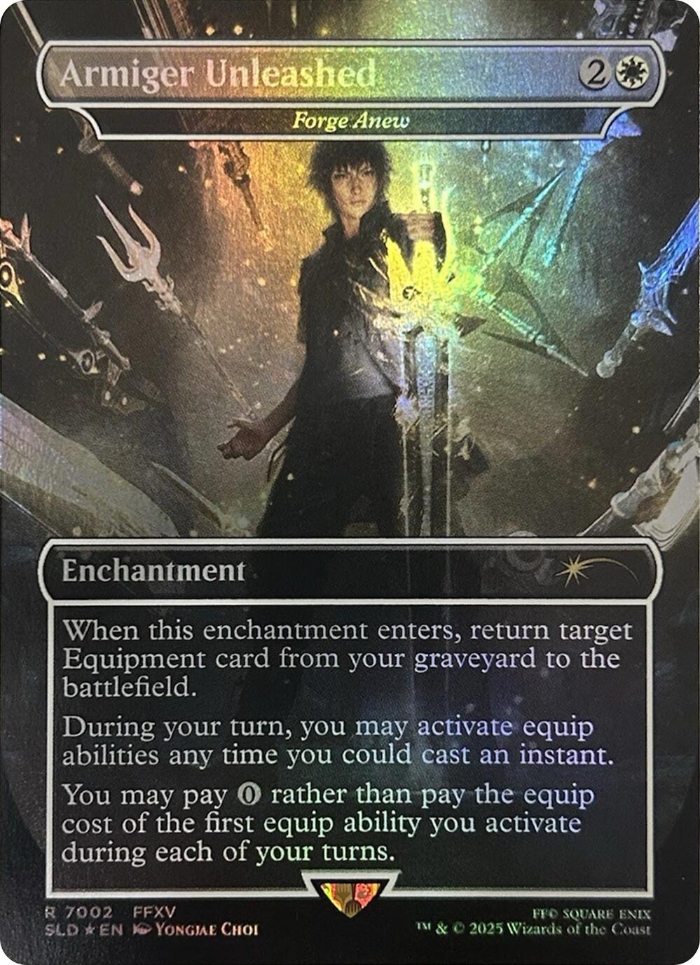 Armiger Unleashed - Forge Anew (Rainbow Foil) [Secret Lair Drop Series] | Galaxy Games LLC