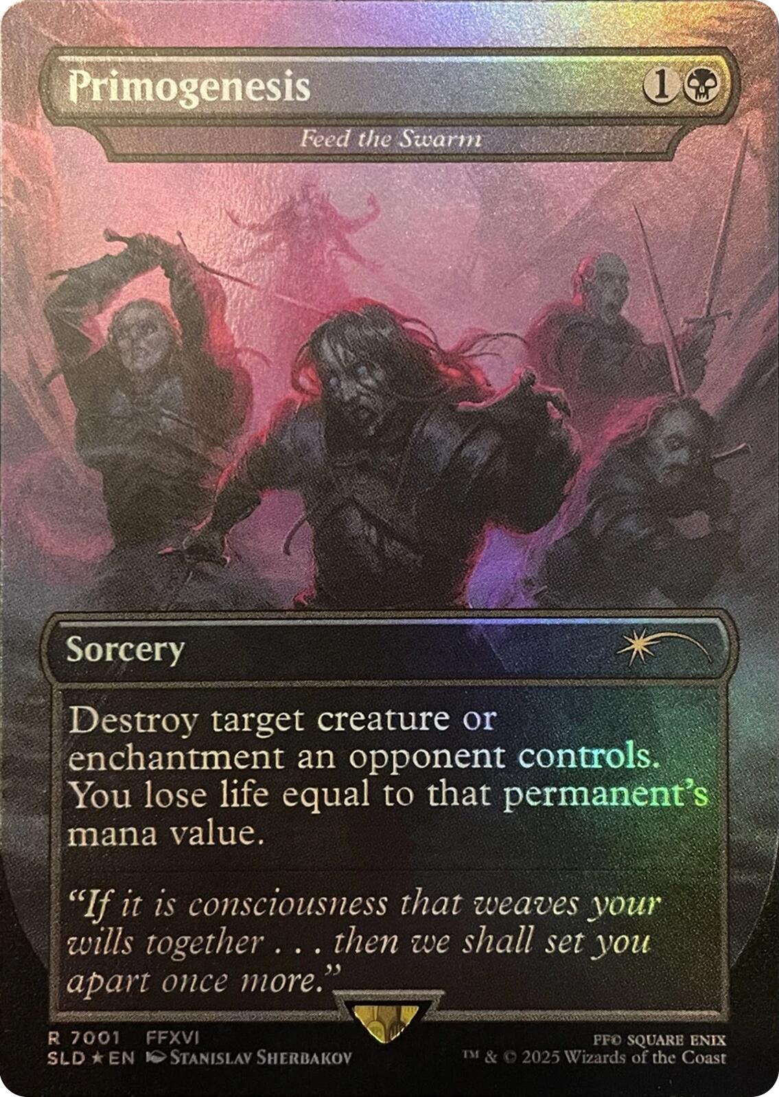 Primogenesis - Feed the Swarm (Rainbow Foil) [Secret Lair Drop Series] | Galaxy Games LLC