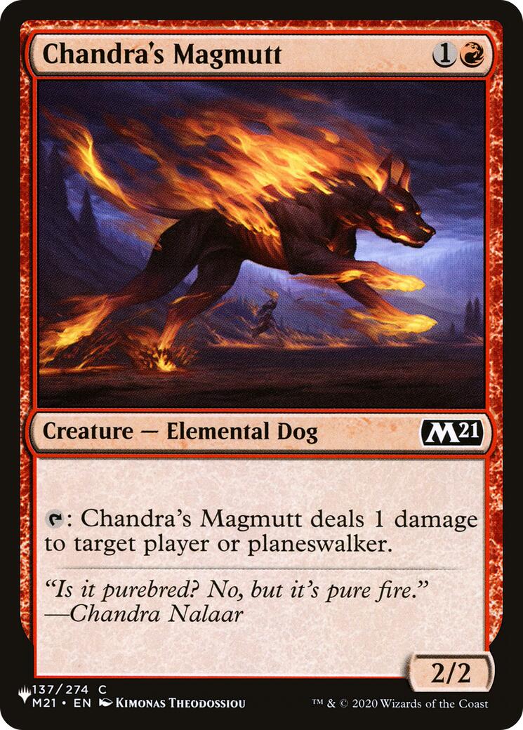 Chandra's Magmutt [The List] | Galaxy Games LLC