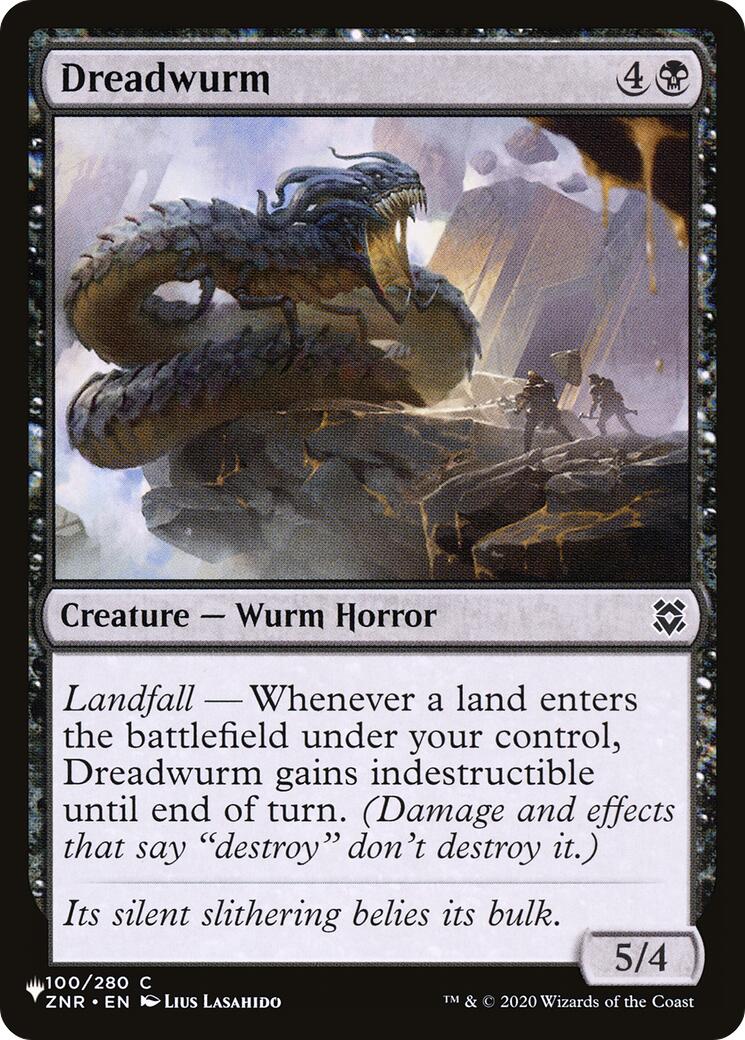 Dreadwurm [The List] | Galaxy Games LLC