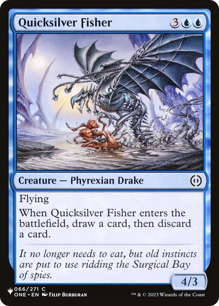 Quicksilver Fisher [The List] | Galaxy Games LLC