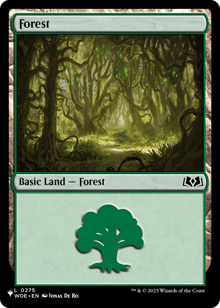 Forest (0275) (WOE) [The List] | Galaxy Games LLC