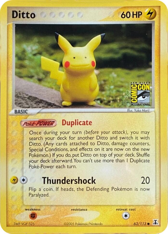 Ditto (39/113) (San Diego Comic-Con Stamp) [Miscellaneous Cards] | Galaxy Games LLC