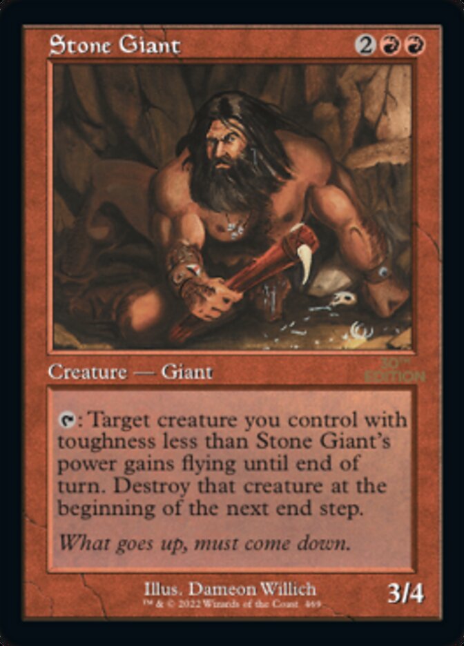 Stone Giant (Retro) [30th Anniversary Edition] | Galaxy Games LLC