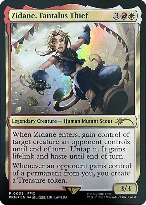 Zidane, Tantalus Thief [Wizards Play Network 2025] | Galaxy Games LLC