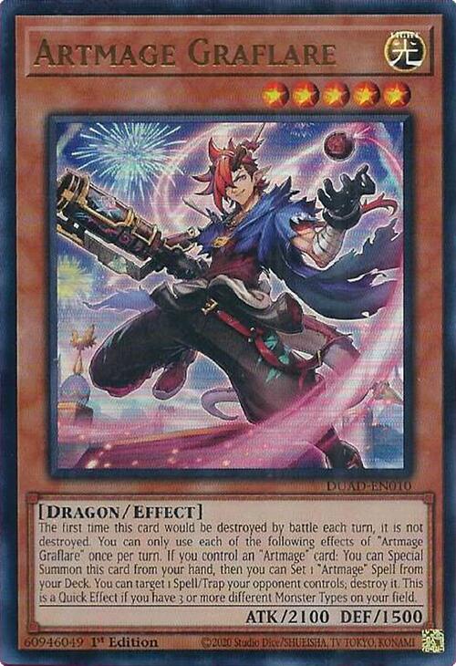 Artmage Graflare [DUAD-EN010] Ultra Rare | Galaxy Games LLC