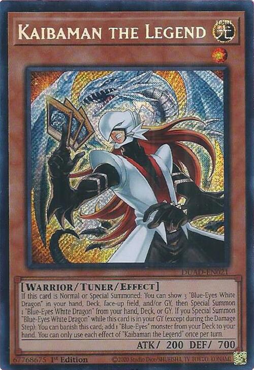 Kaibaman the Legend [DUAD-EN021] Secret Rare | Galaxy Games LLC