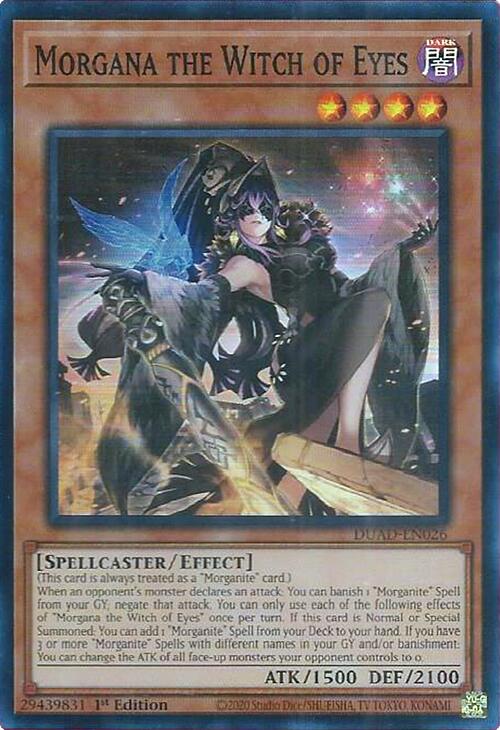 Morgana the Witch of Eyes [DUAD-EN026] Super Rare | Galaxy Games LLC