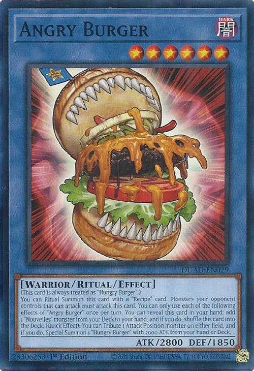 Angry Burger [DUAD-EN029] Common | Galaxy Games LLC