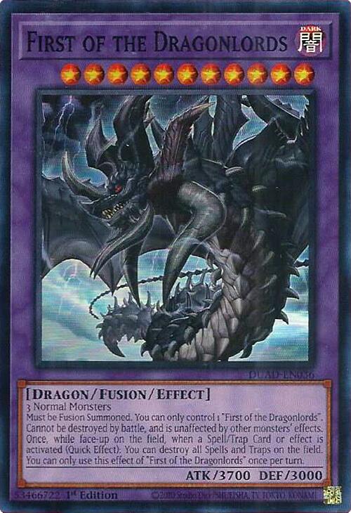 First of the Dragonlords [DUAD-EN036] Super Rare | Galaxy Games LLC