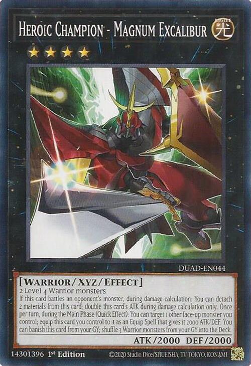 Heroic Champion - Magnum Excalibur [DUAD-EN044] Common | Galaxy Games LLC
