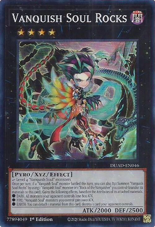 Vanquish Soul Rocks [DUAD-EN046] Super Rare | Galaxy Games LLC