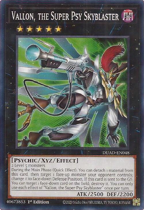 Vallon, the Super Psy Skyblaster [DUAD-EN048] Common | Galaxy Games LLC