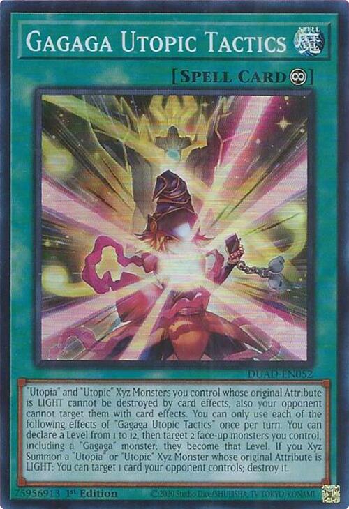 Gagaga Utopic Tactics [DUAD-EN052] Super Rare | Galaxy Games LLC