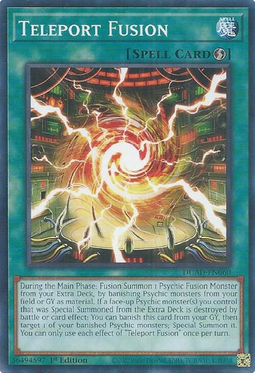 Teleport Fusion [DUAD-EN060] Common | Galaxy Games LLC